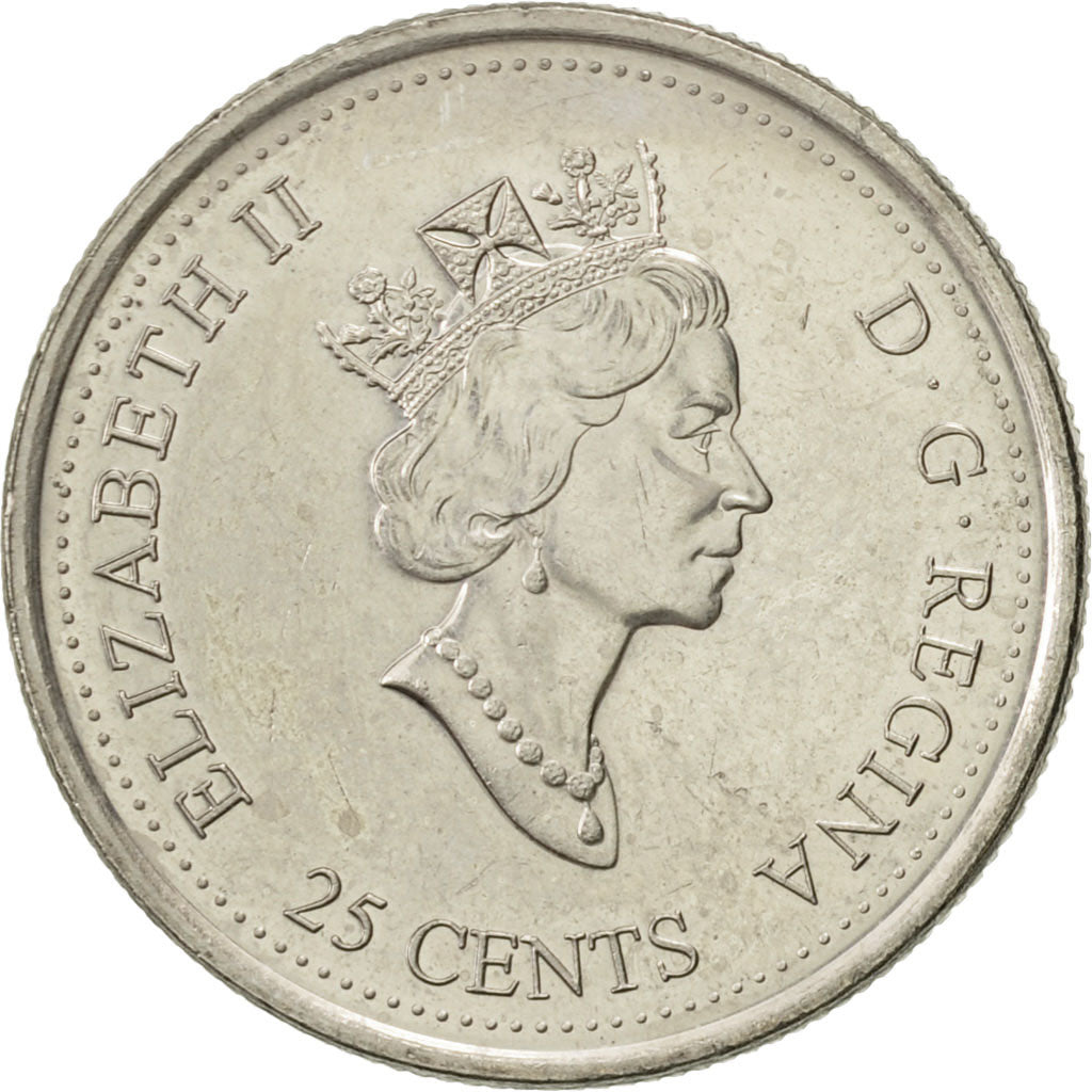 Canada, Elizabeth II, 25 Cents, Family, 2000, Royal Canadian Mint, SUP, Argent