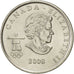 Münze, Kanada, Elizabeth II, 25 Cents, 2008, Royal Canadian Mint, VZ, Nickel