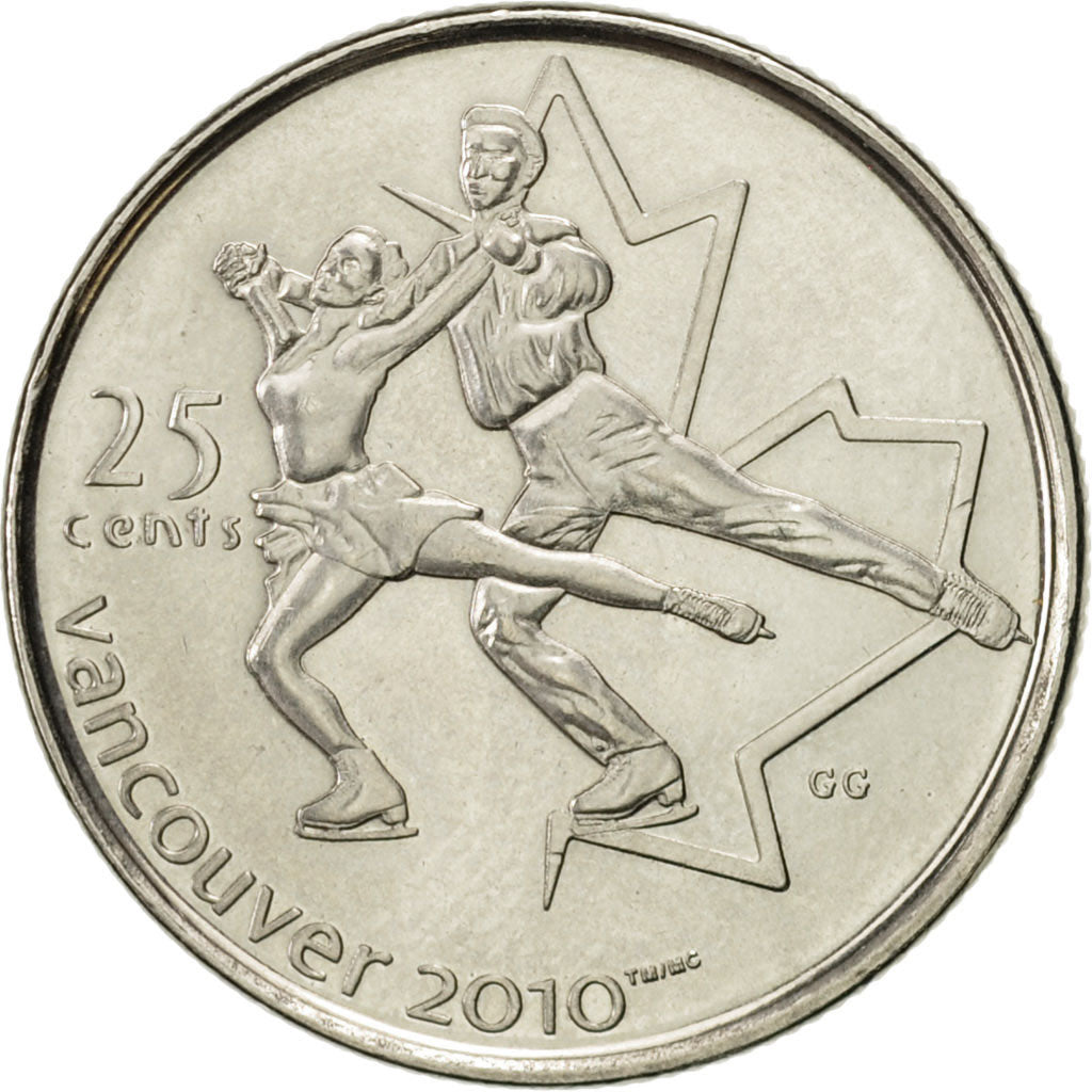 Münze, Kanada, Elizabeth II, 25 Cents, 2008, Royal Canadian Mint, VZ, Nickel