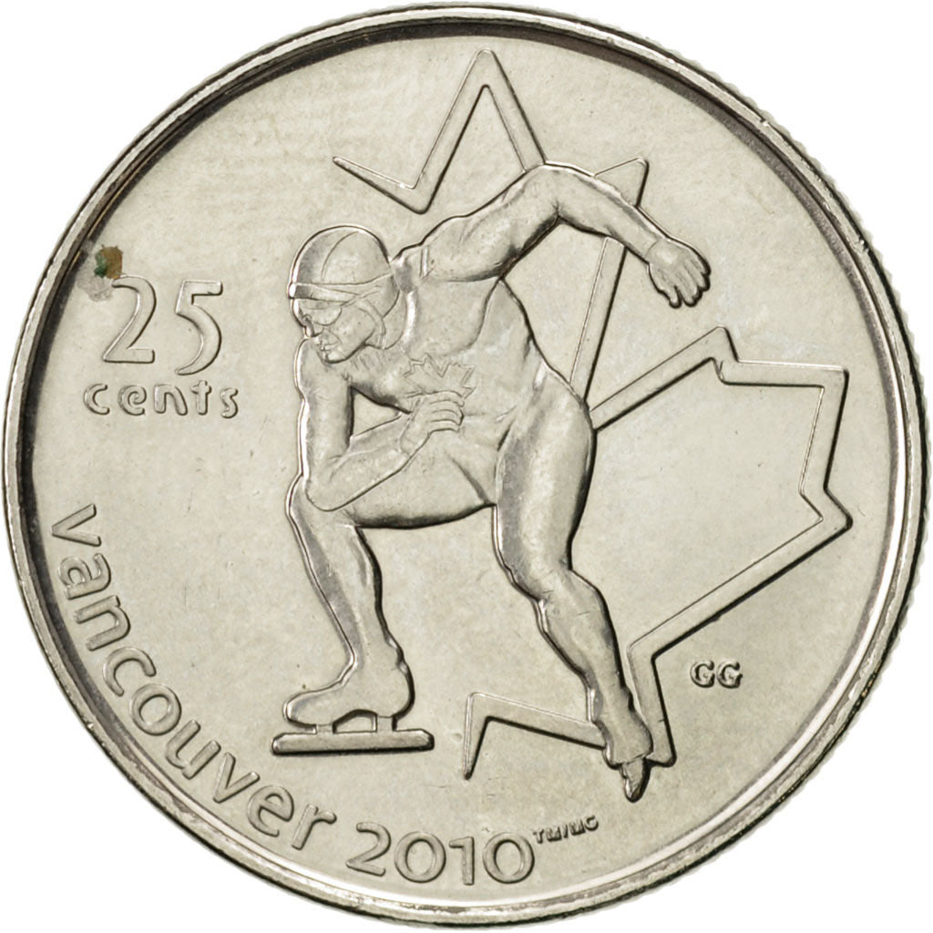 Monnaie, Canada, Elizabeth II, 25 Cents, 2009, Royal Canadian Mint, SUP, Nickel