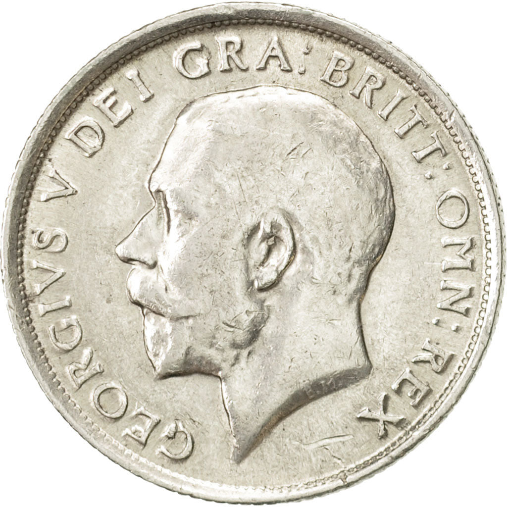 Großbritannien, George V, Shilling, 1915, VZ, Silber, KM:816