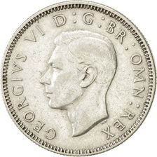 Großbritannien, George VI, Shilling, 1937, VZ, Silber, KM:854