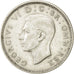 Großbritannien, George VI, Shilling, 1937, VZ, Silber, KM:854