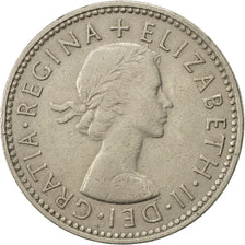 Coin, Great Britain, Elizabeth II, Shilling, 1961, AU(50-53), Copper-nickel