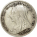 Great Britain, Victoria, 3 Pence, 1900, EF(40-45), Silver, KM:777