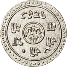 NEPAL, 1/4 Mohar, 1905, KM #643, AU(55-58), Silver, 1.41