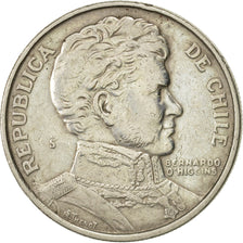 Münze, Chile, Peso, 1975, SS+, Copper-nickel, KM:207
