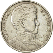 Coin, Chile, Peso, 1975, AU(50-53), Copper-nickel, KM:207