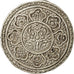 TIBET, Tangka, 1-1/2 Sho, 1897, KM #D13.2, AU(50-53), Silver, 4.91