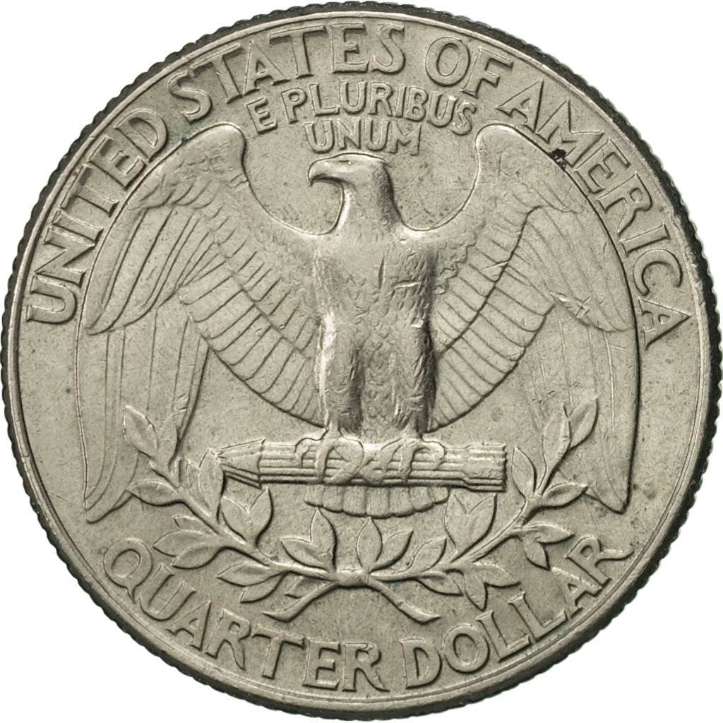 Coin, United States, Washington Quarter, Quarter, 1991, U.S. Mint, Denver