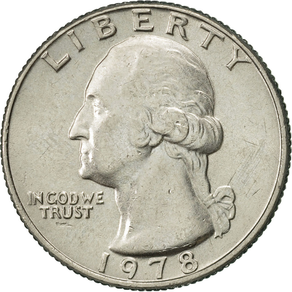 Coin, United States, Washington Quarter, Quarter, 1978, U.S. Mint, Philadelphia