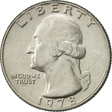 Coin, United States, Washington Quarter, Quarter, 1978, U.S. Mint, Philadelphia