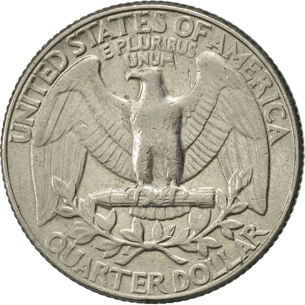 Coin, United States, Washington Quarter, Quarter, 1989, U.S. Mint, Philadelphia