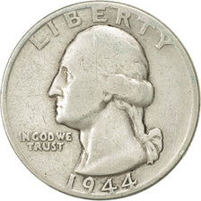 Coin, United States, Washington Quarter, Quarter, 1944, U.S. Mint, Philadelphia