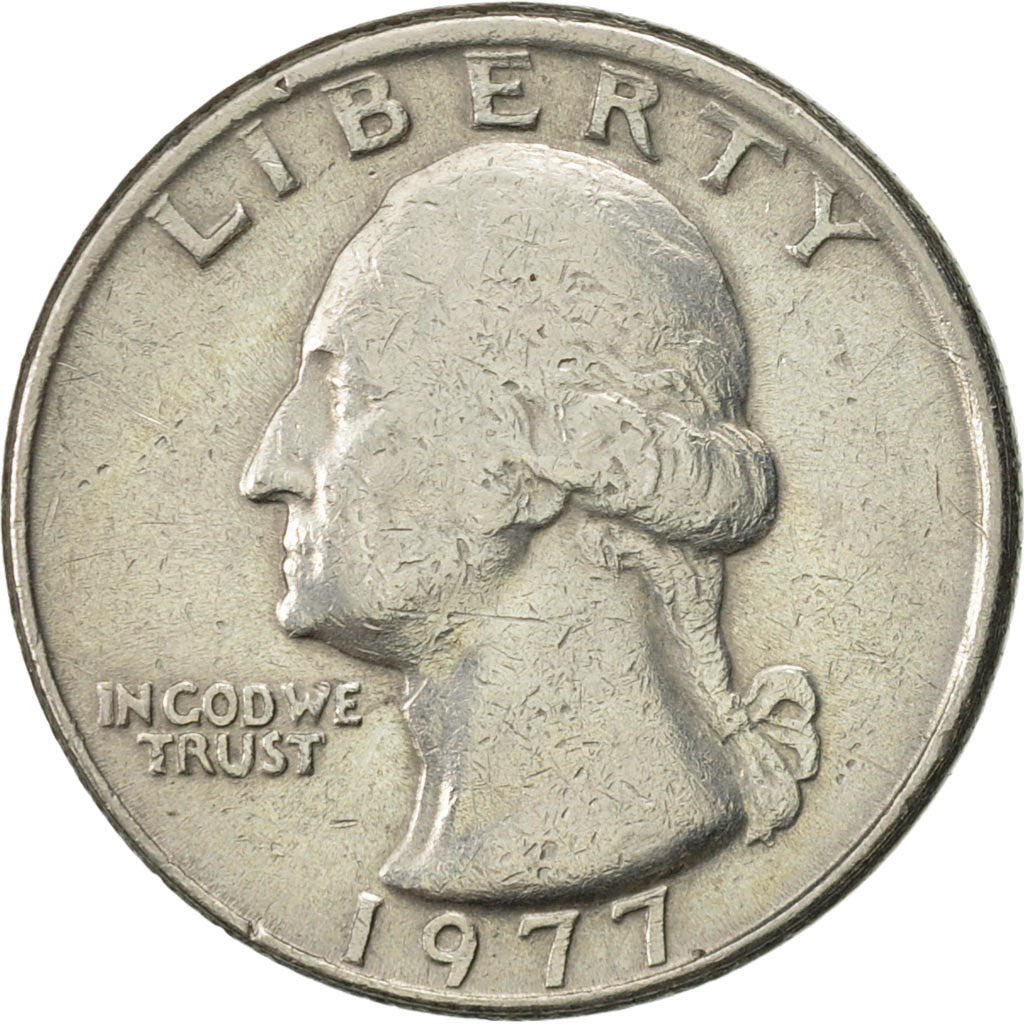 Monnaie, États-Unis, Washington Quarter, Quarter, 1977, U.S. Mint