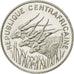 Central African Republic, 100 Francs, 1971, Paris, MS(65-70), Nickel, KM:6