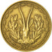 Coin, French West Africa, 10 Francs, 1957, Paris, AU(50-53), Aluminum-Bronze