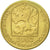 Moneda, Checoslovaquia, 20 Haleru, 1983, MBC+, Níquel - latón, KM:74