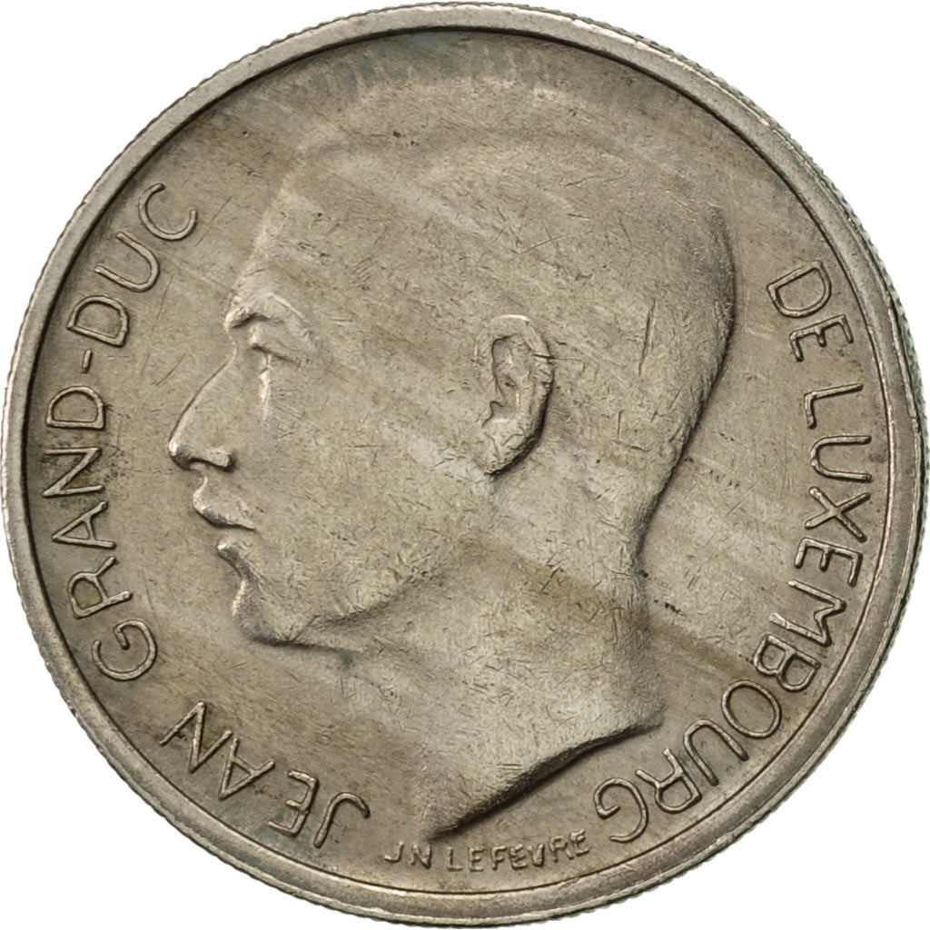 Moneda, Luxemburgo, Jean, Franc, 1968, MBC+, Cobre - níquel, KM:55