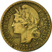 Moneta, Togo, Franc, 1924, Paris, EF(40-45), Aluminium-Brąz, KM:2