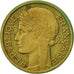 French West Africa, 50 Centimes, 1944, Paris, EF(40-45), Aluminum-Bronze, KM:1