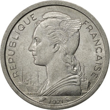 Réunion, Franc, 1971, VZ, Aluminium, KM:6.1