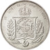 Munten, Brazilië, Pedro II, 1000 Reis, 1856, PR, Zilver, KM:465