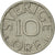 Coin, Sweden, Carl XVI Gustaf, 10 Öre, 1985, AU(55-58), Copper-nickel, KM:850
