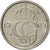 Moneta, Svezia, Carl XVI Gustaf, 10 Öre, 1983, SPL-, Rame-nichel, KM:850