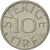 Coin, Sweden, Carl XVI Gustaf, 10 Öre, 1983, AU(55-58), Copper-nickel, KM:850