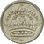 Moneda, Suecia, Gustaf VI, 10 Öre, 1960, MBC+, Plata, KM:823