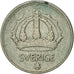 Coin, Sweden, Gustaf V, 10 Öre, 1950, AU(50-53), Silver, KM:813