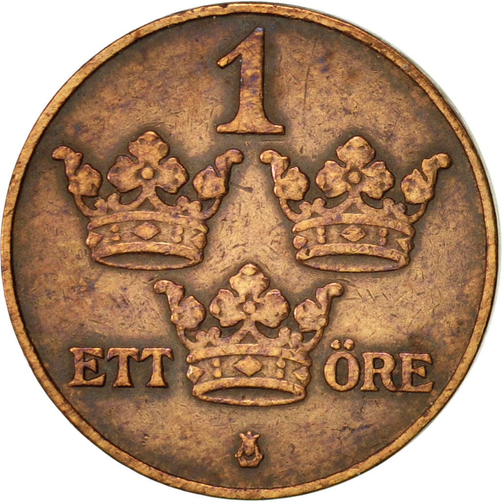 Coin, Sweden, Gustaf V, Ore, 1911, AU(50-53), Bronze, KM:777.2