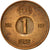 Munten, Zweden, Gustaf VI, Ore, 1953, ZF+, Bronze, KM:820