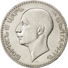 BULGARIA, 100 Leva, 1937, Royal Mint, KM #45, MS(60-62), Silver, 19.94