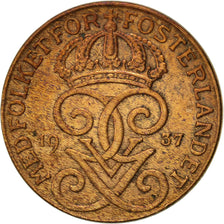 Coin, Sweden, Gustaf V, Ore, 1937, EF(40-45), Bronze, KM:777.2