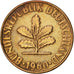 Moneta, GERMANIA - REPUBBLICA FEDERALE, 2 Pfennig, 1960, Karlsruhe, SPL-