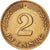 Moneda, ALEMANIA - REPÚBLICA FEDERAL, 2 Pfennig, 1962, Stuttgart, EBC, Bronce