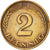 Münze, Bundesrepublik Deutschland, 2 Pfennig, 1962, Karlsruhe, VZ, Bronze