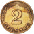 Monnaie, République fédérale allemande, 2 Pfennig, 1961, Munich, SUP, Bronze