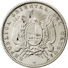 Coin, Uruguay, 20 Centesimos, 1877, Uruguay Mint, Paris, Berlin, Vienna