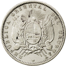 Monnaie, Uruguay, 20 Centesimos, 1877, Uruguay Mint, Paris, Berlin, Vienna, TTB