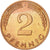 Moneda, ALEMANIA - REPÚBLICA FEDERAL, 2 Pfennig, 1991, Hambourg, EBC, Cobre