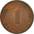 Coin, GERMANY - FEDERAL REPUBLIC, Pfennig, 1991, Berlin, EF(40-45), Copper