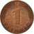 Coin, GERMANY - FEDERAL REPUBLIC, Pfennig, 1991, Stuttgart, EF(40-45), Copper