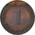 Münze, Bundesrepublik Deutschland, Pfennig, 1969, Stuttgart, SS, Copper Plated