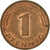 Moneta, Niemcy - RFN, Pfennig, 1982, Munich, EF(40-45), Miedź platerowana