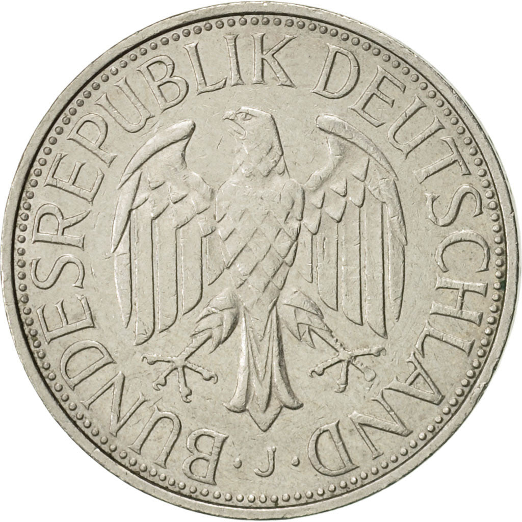Coin, GERMANY - FEDERAL REPUBLIC, Mark, 1991, Hambourg, AU(55-58)