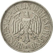 Coin, GERMANY - FEDERAL REPUBLIC, Mark, 1969, Munich, AU(55-58), Copper-nickel