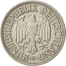 Coin, GERMANY - FEDERAL REPUBLIC, Mark, 1950, Karlsruhe, AU(55-58)